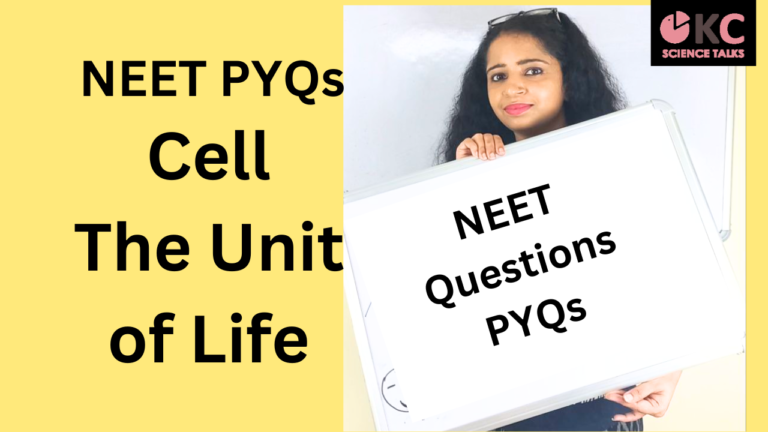 Cell The unit of life NEET questions